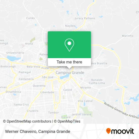 Werner Chaveiro map