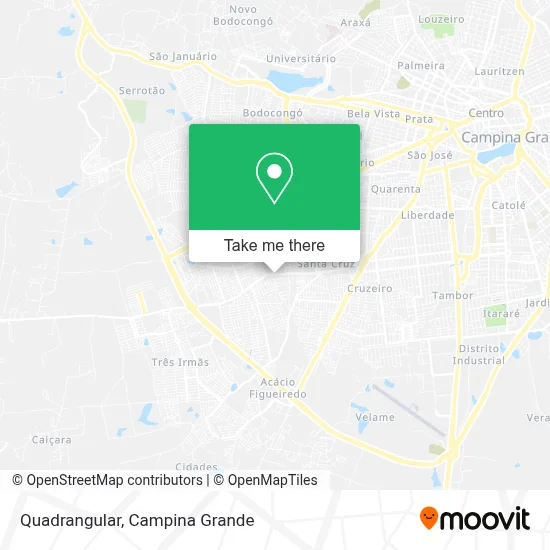 Quadrangular map