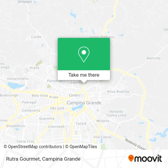 Rutra Gourmet map