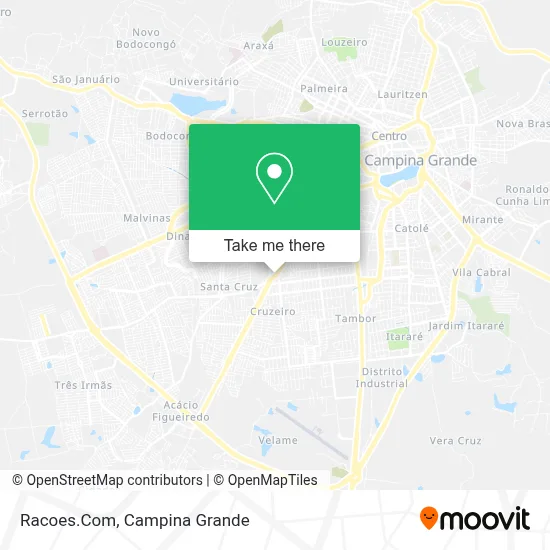 Racoes.Com map