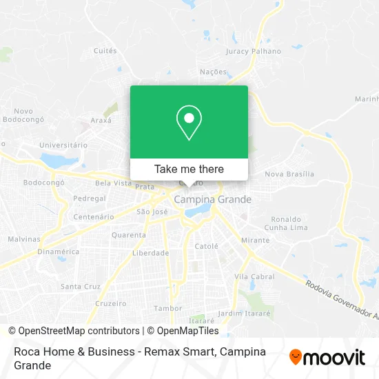 Roca Home & Business - Remax Smart map