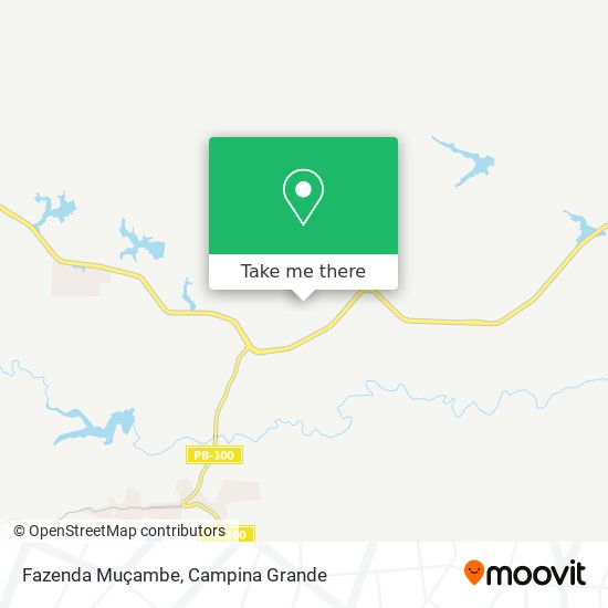 Fazenda Muçambe map
