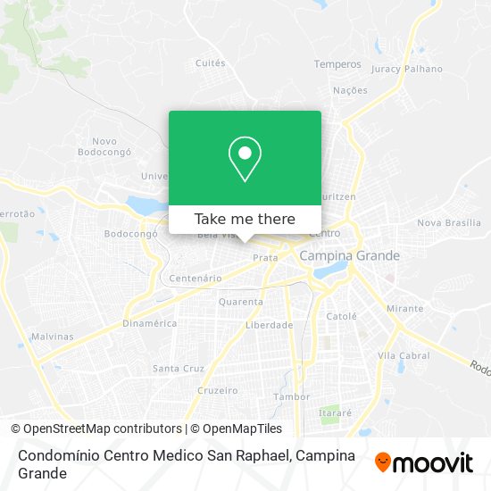 Condomínio Centro Medico San Raphael map