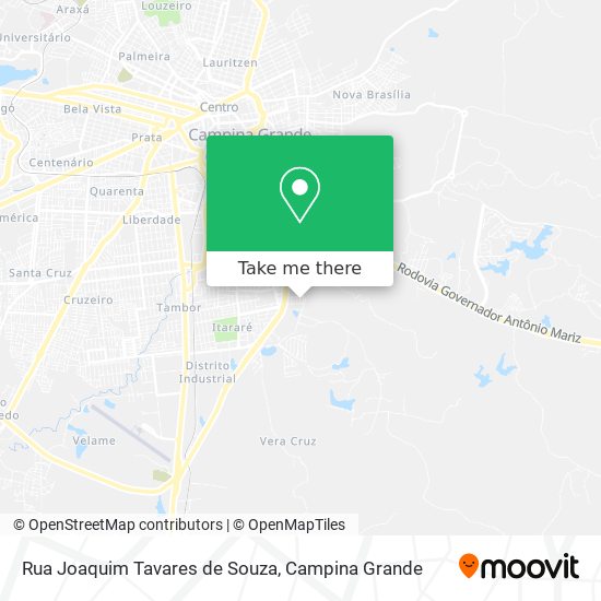 Rua Joaquim Tavares de Souza map