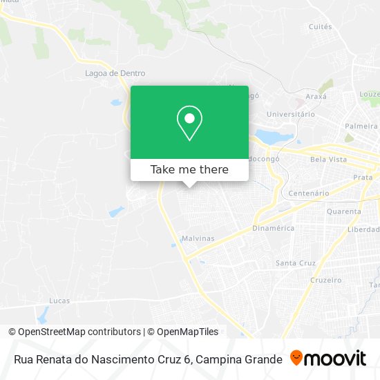 Rua Renata do Nascimento Cruz 6 map