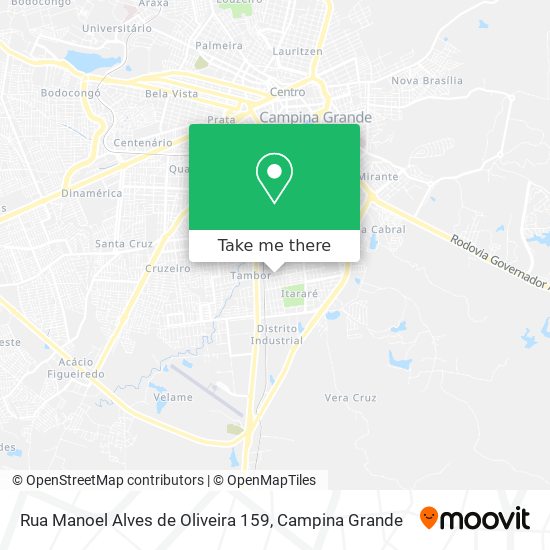 Rua Manoel Alves de Oliveira 159 map