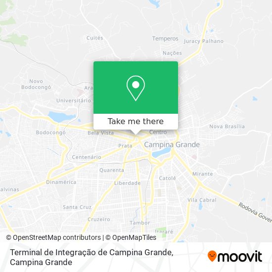 Terminal de Integração de Campina Grande map