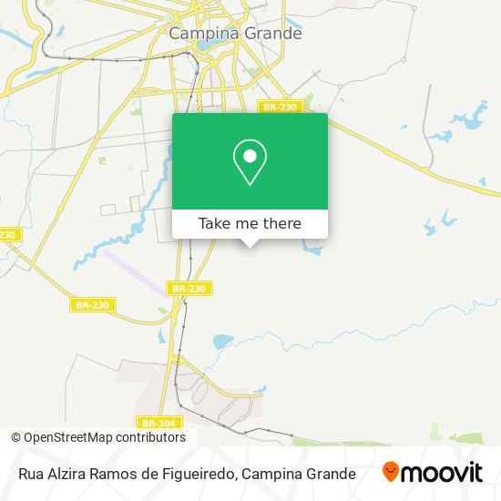 Rua Alzira Ramos de Figueiredo map