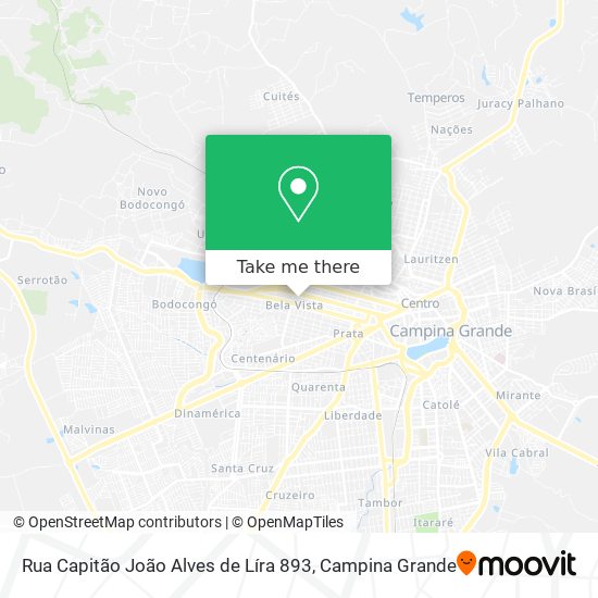 Rua Capitão João Alves de Líra 893 map
