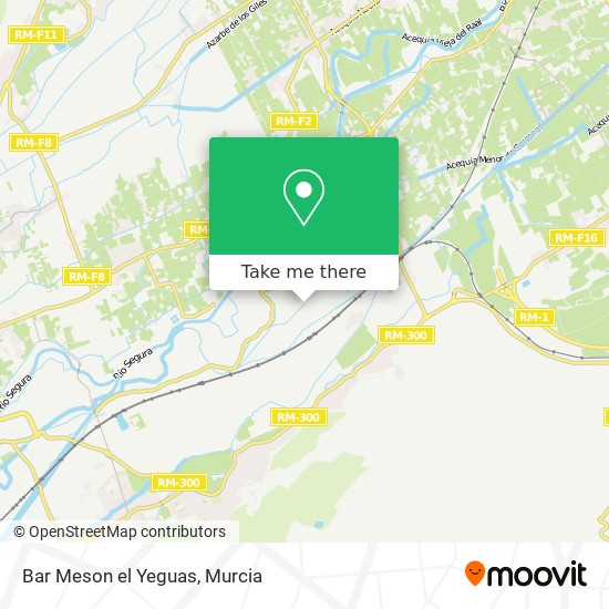 Bar Meson el Yeguas map