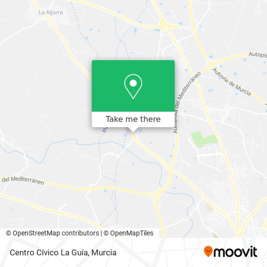 Centro Cívico La Guía map