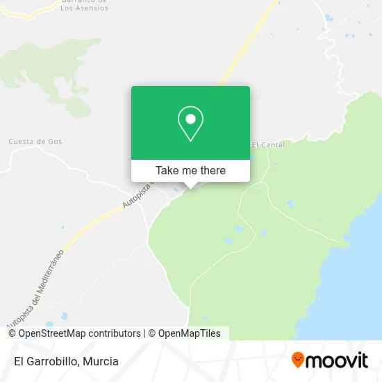 El Garrobillo map