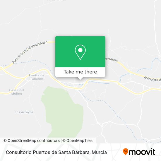 Consultorio Puertos de Santa Bárbara map