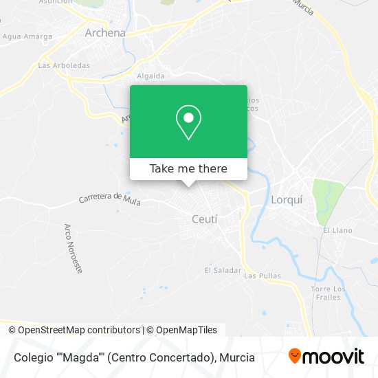 Colegio ""Magda"" (Centro Concertado) map