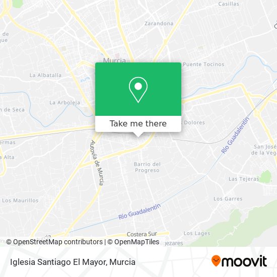 Iglesia Santiago El Mayor map