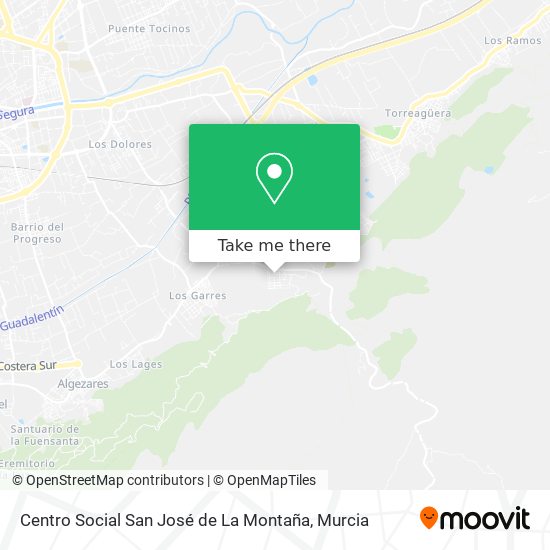 Centro Social San José de La Montaña map