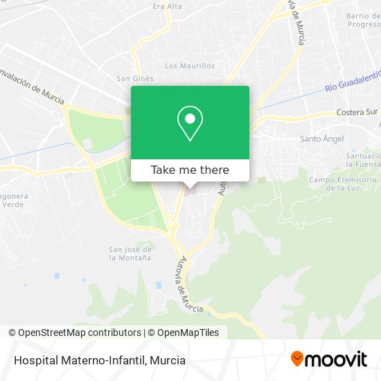 Hospital Materno-Infantil map