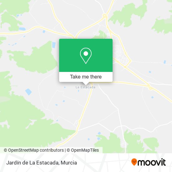 Jardín de La Estacada map