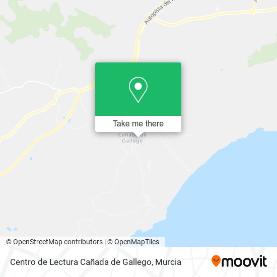 Centro de Lectura Cañada de Gallego map