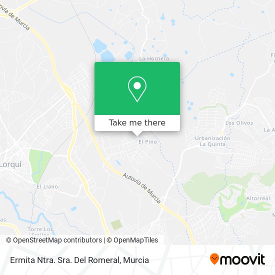 Ermita Ntra. Sra. Del Romeral map