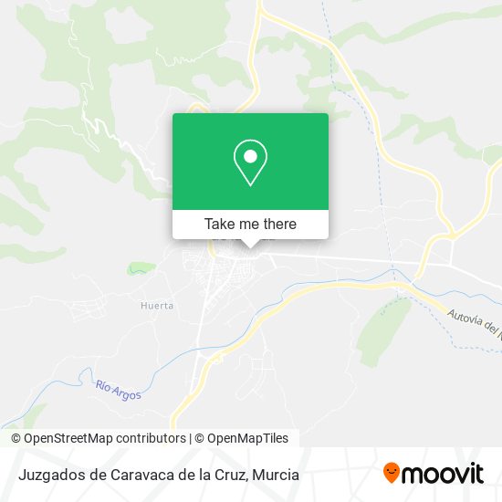 Juzgados de Caravaca de la Cruz map