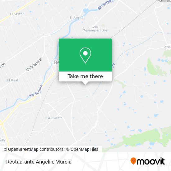 Restaurante Angelín map