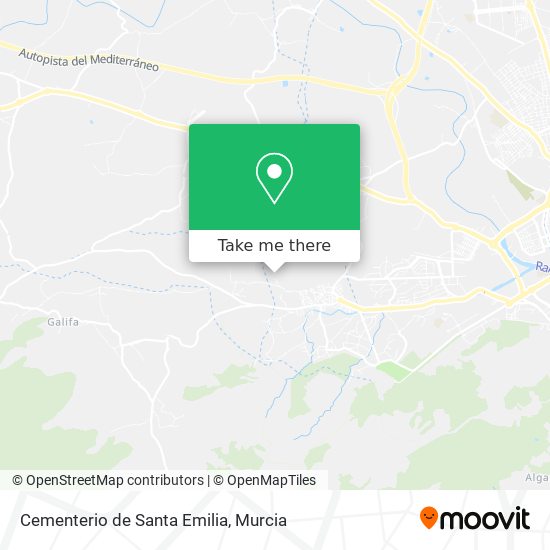 Cementerio de Santa Emilia map