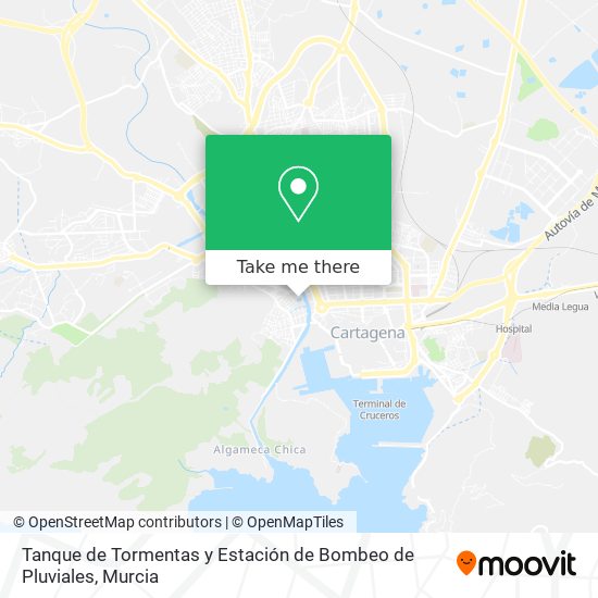 Tanque de Tormentas y Estación de Bombeo de Pluviales map