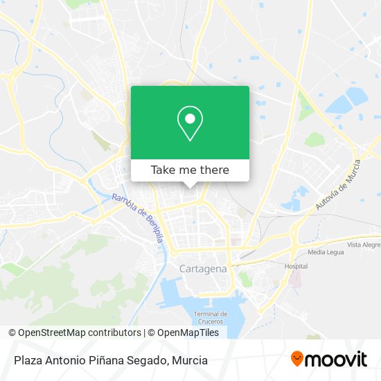 Plaza Antonio Piñana Segado map