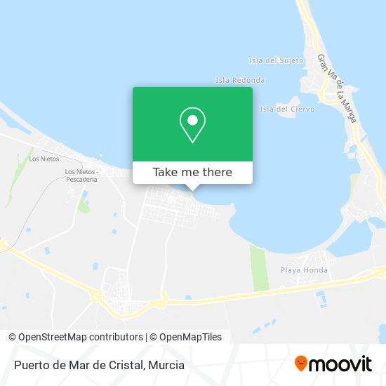 Puerto de Mar de Cristal map