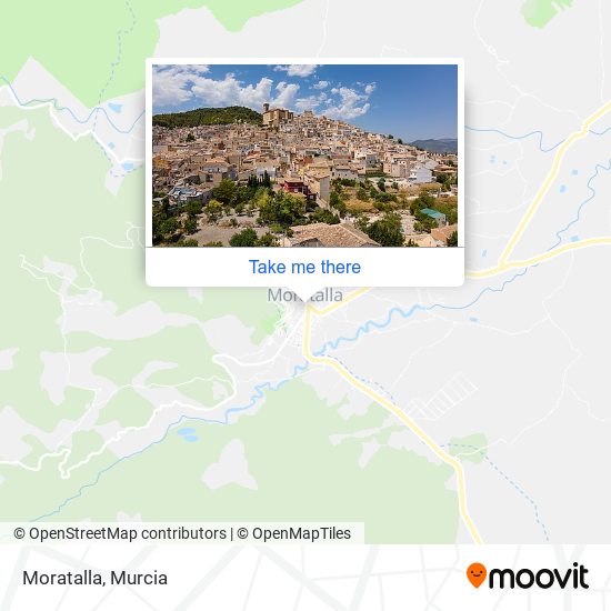 Moratalla map