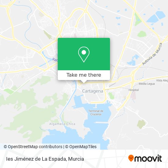Ies Jiménez de La Espada map