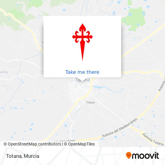 mapa Totana