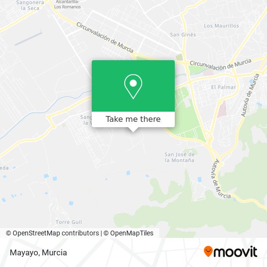 Mayayo map