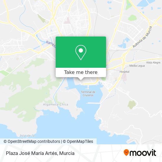 Plaza José María Artés map