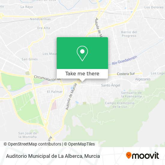 mapa Auditorio Municipal de La Alberca