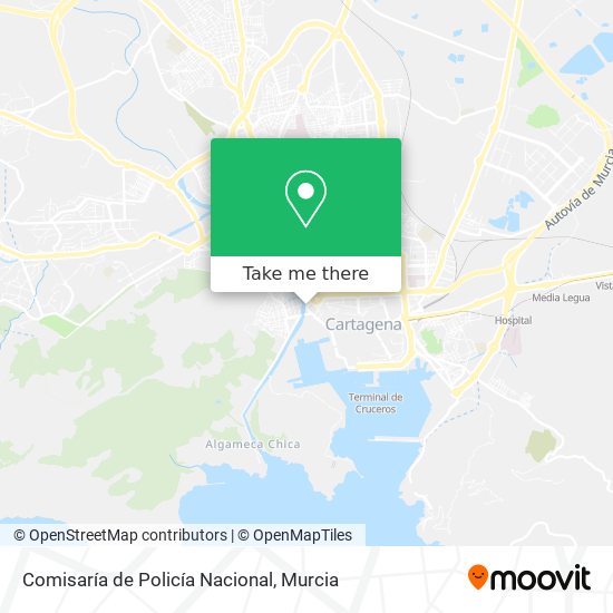 Comisaría de Policía Nacional map