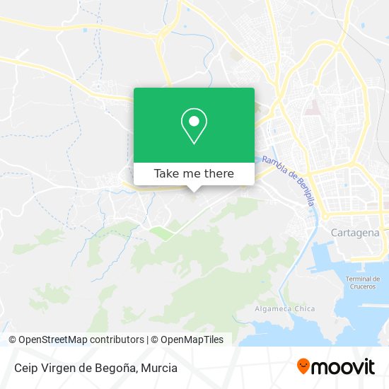 Ceip Virgen de Begoña map