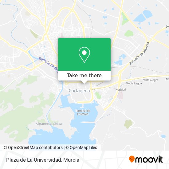 Plaza de La Universidad map