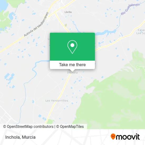 Inchola map