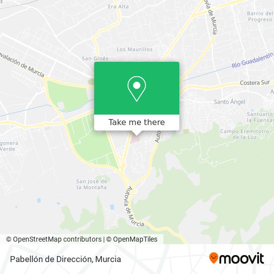 Pabellón de Dirección map