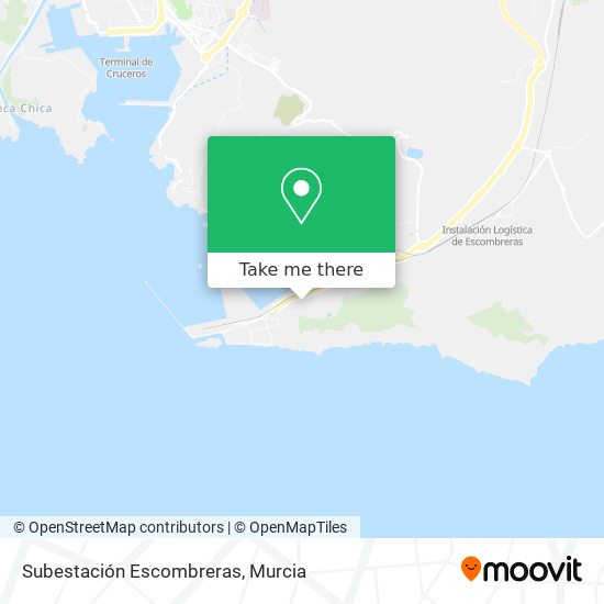 Subestación Escombreras map
