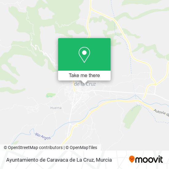 Ayuntamiento de Caravaca de La Cruz map