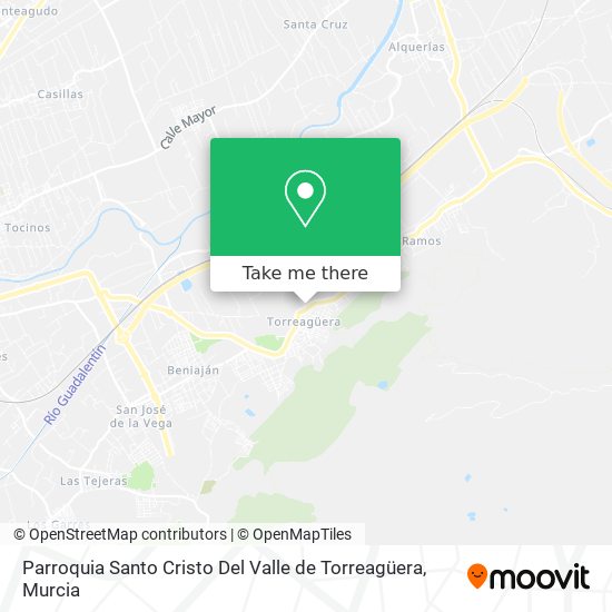 mapa Parroquia Santo Cristo Del Valle de Torreagüera