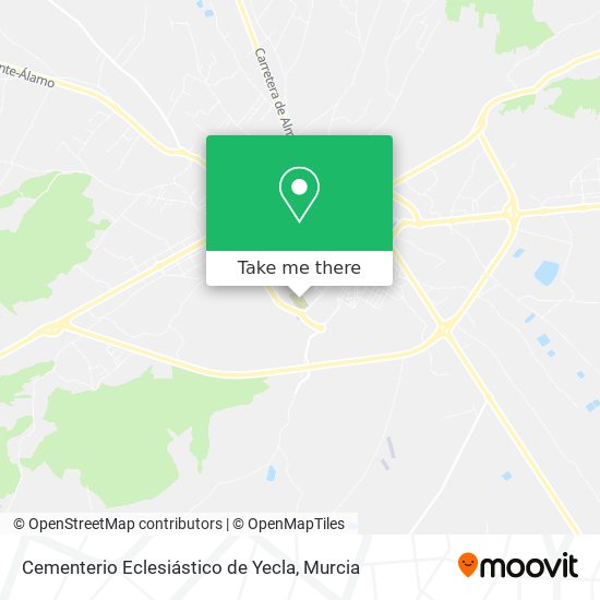 Cementerio Eclesiástico de Yecla map