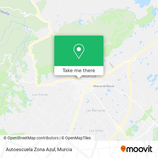 Autoescuela Zona Azul map