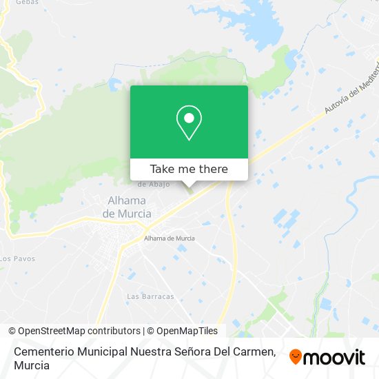 Cementerio Municipal Nuestra Señora Del Carmen map