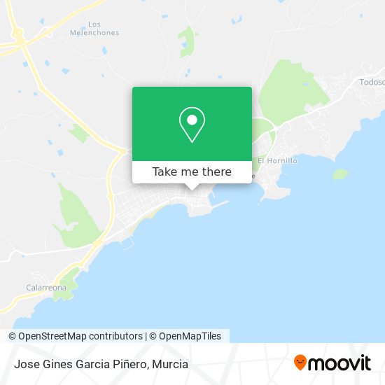 Jose Gines Garcia Piñero map