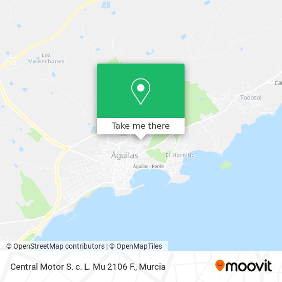 Central Motor S. c. L. Mu 2106 F. map