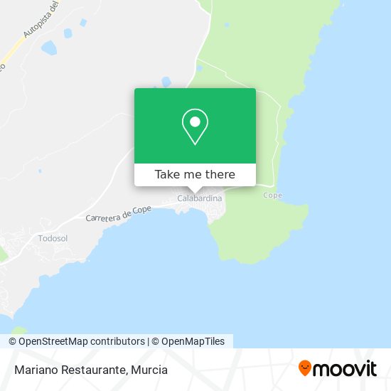 mapa Mariano Restaurante